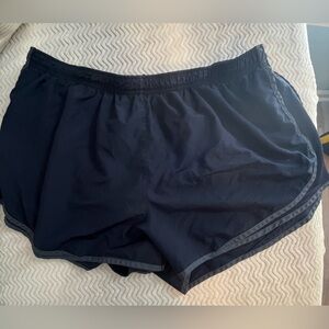 Worn a majority of time. Have built in under wear!